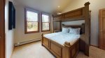 Second bedroom features a queen/twin bunk combo and en suite bathroom 